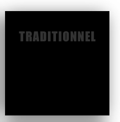 Style traditionnel.